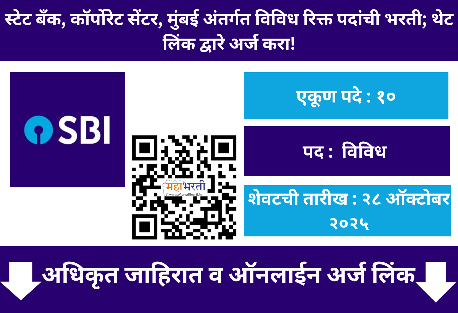 State Bank of India Recruitment 2025