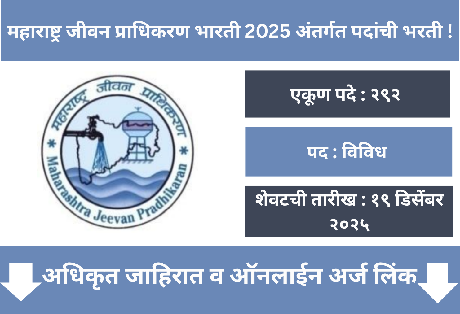 Maharashtra Jeevan Pradhikaran Bharti