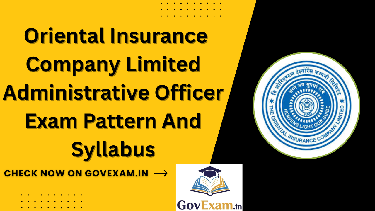 OICL AO Recruitment Syllabus PDF