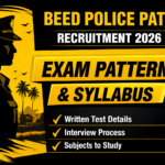 Beed Police Patil Bharti Syllabus and Exam Pattern