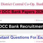 Latur DCC Bank Papers 2026