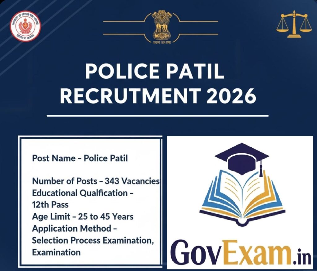 Police Patil Bharti 2026